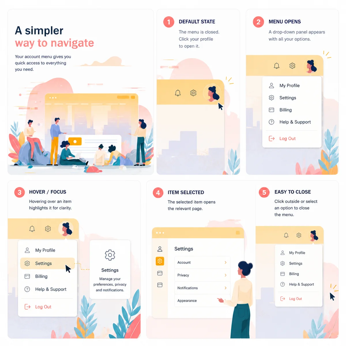 Dropdown Concept design project