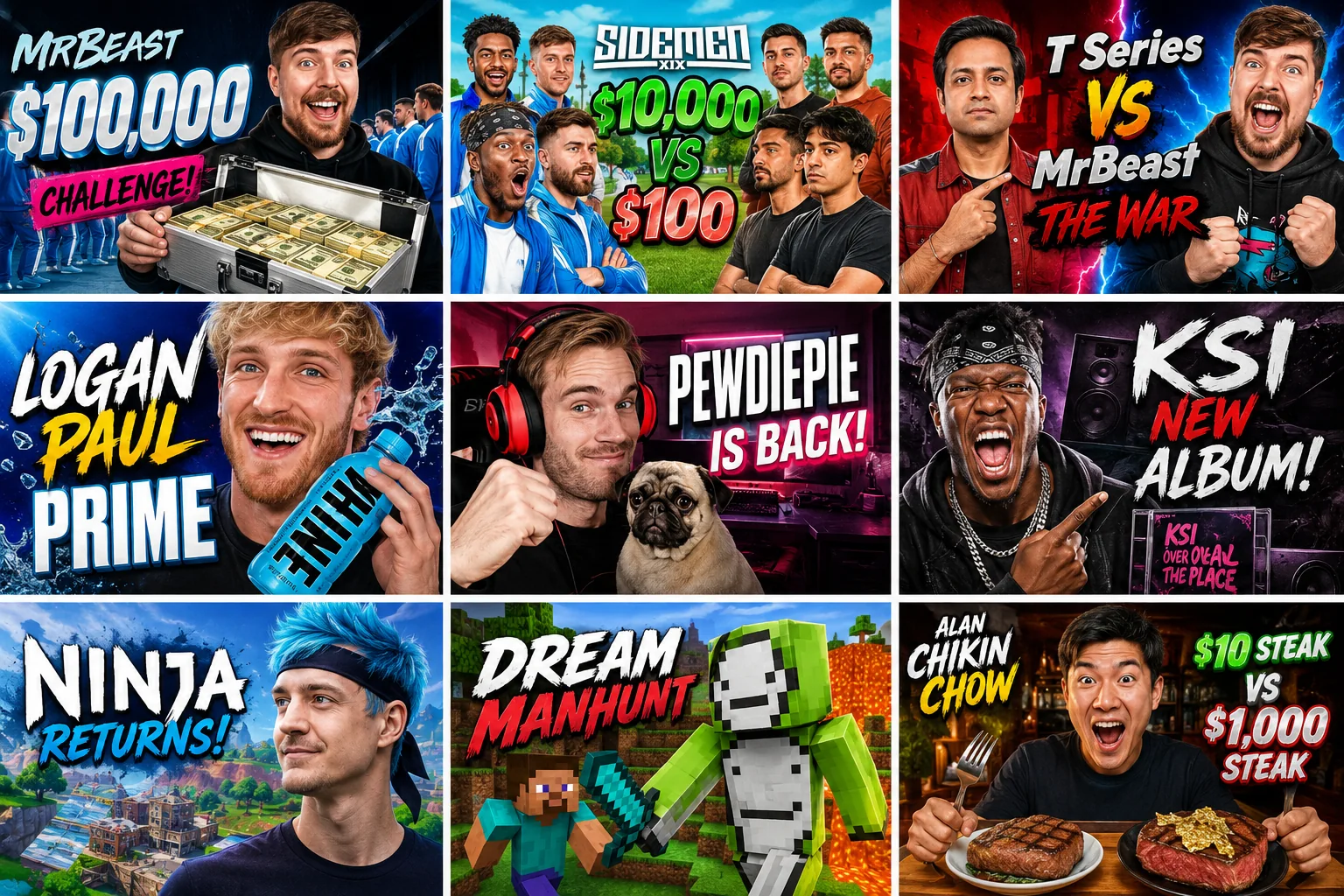 YouTube Thumbnail Concept design project