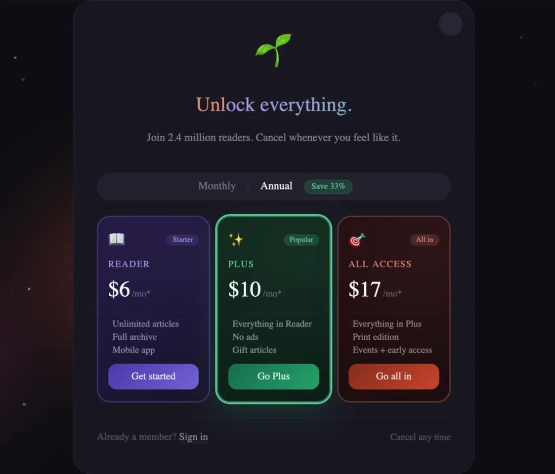 Pop-up Overlay design project