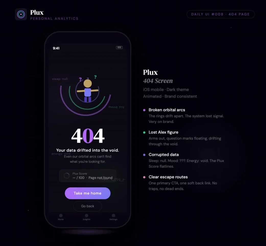 404 Error design project